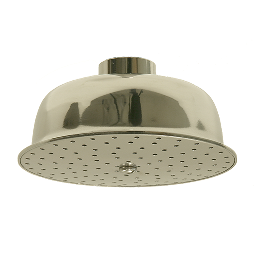 Pomme de douche inox 120 mm